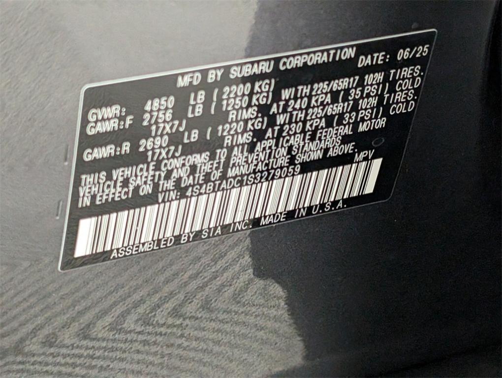 new 2025 Subaru Outback car