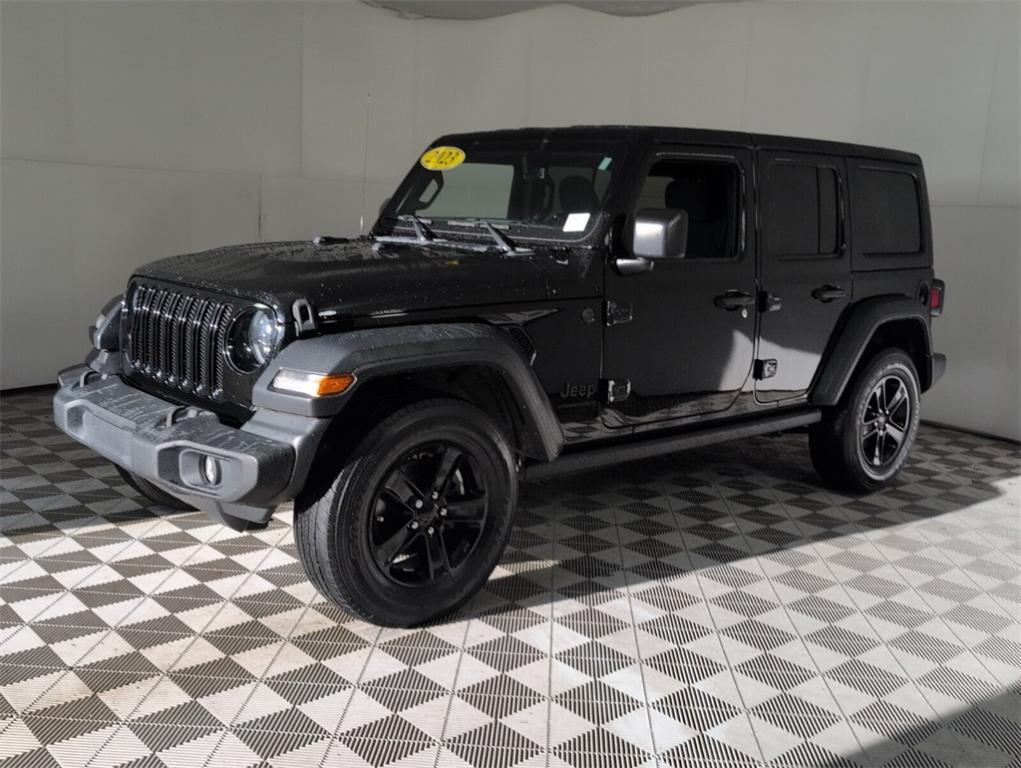 used 2023 Jeep Wrangler car, priced at $32,588