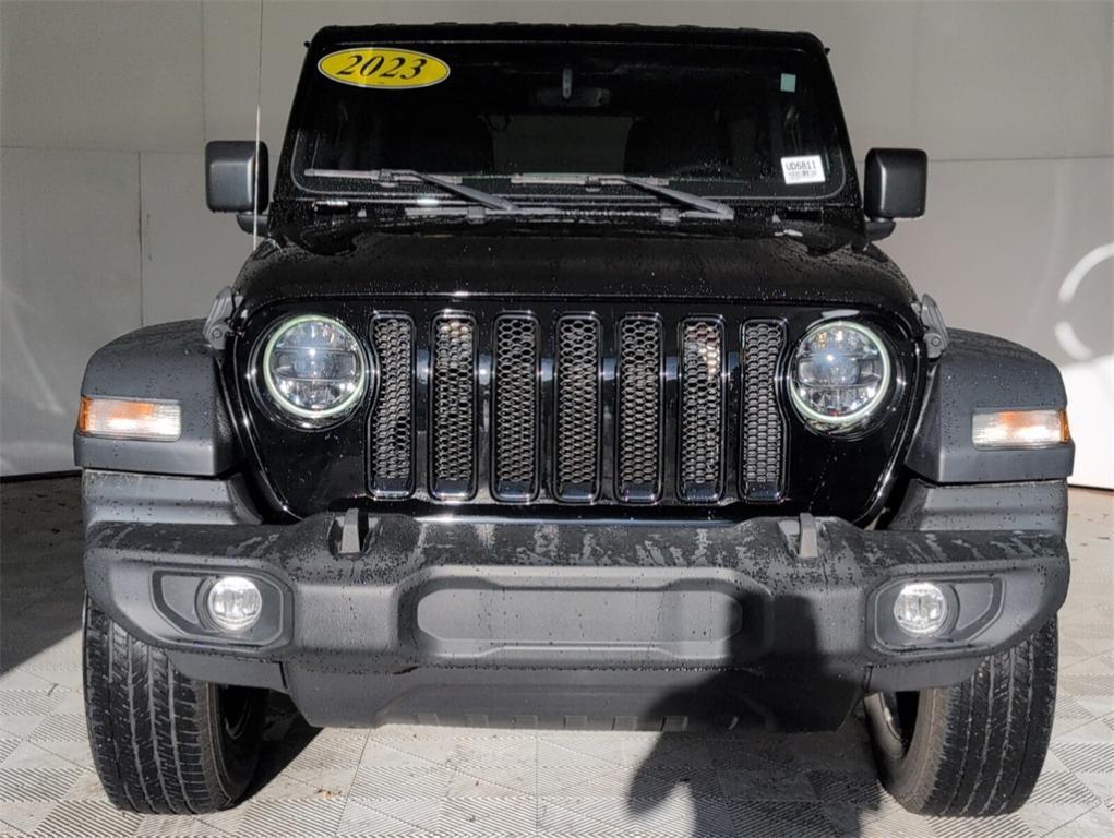 used 2023 Jeep Wrangler car, priced at $32,588