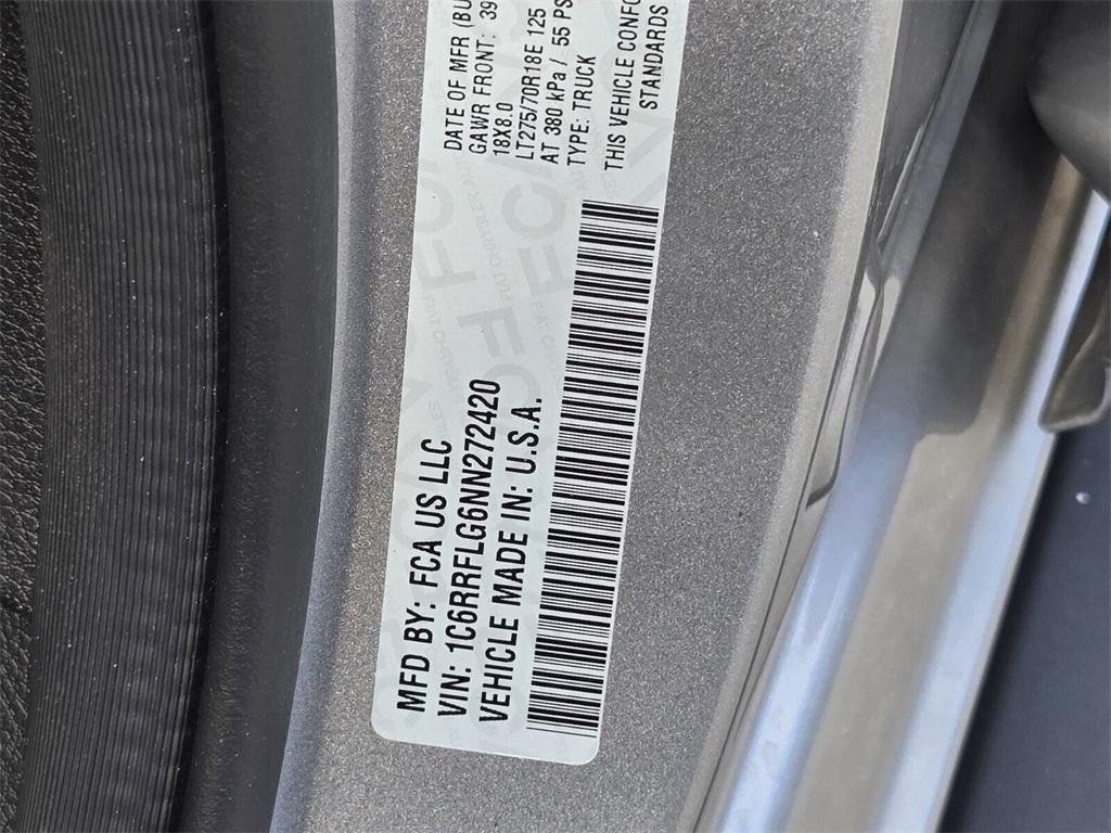 used 2022 Ram 1500 car, priced at $39,998