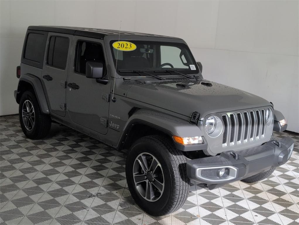 used 2023 Jeep Wrangler car, priced at $27,988