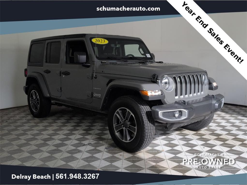 used 2023 Jeep Wrangler car, priced at $27,988
