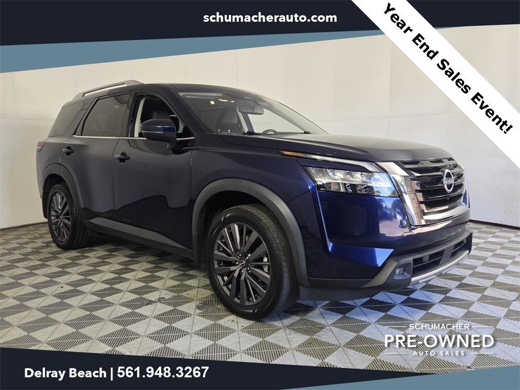 used 2022 Nissan Pathfinder car, priced at $20,998