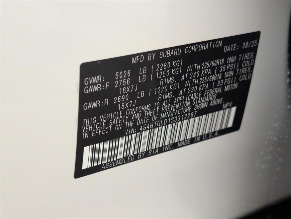 new 2025 Subaru Outback car, priced at $42,485