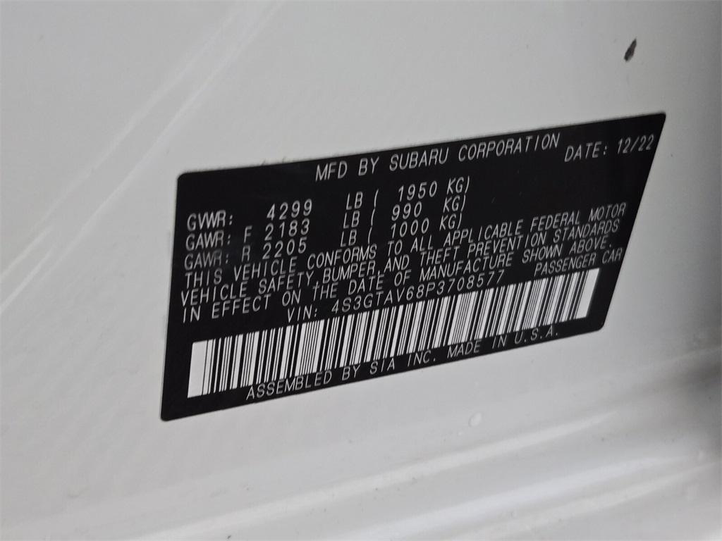 used 2023 Subaru Impreza car, priced at $21,888