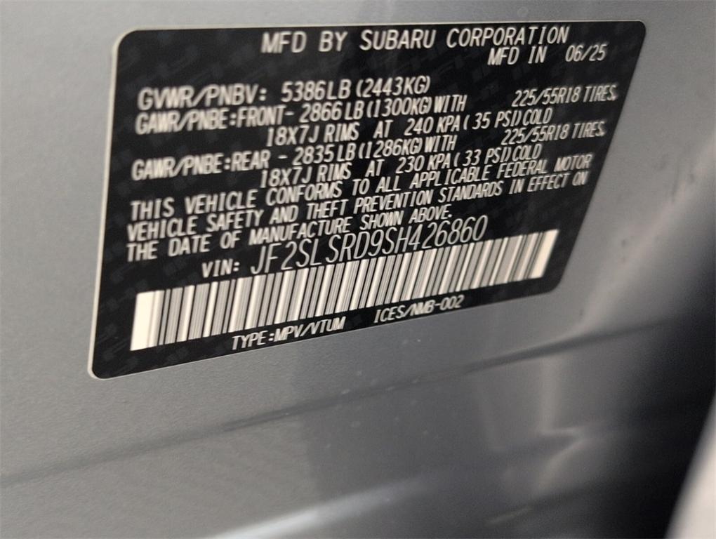 new 2025 Subaru Forester Hybrid car, priced at $40,545