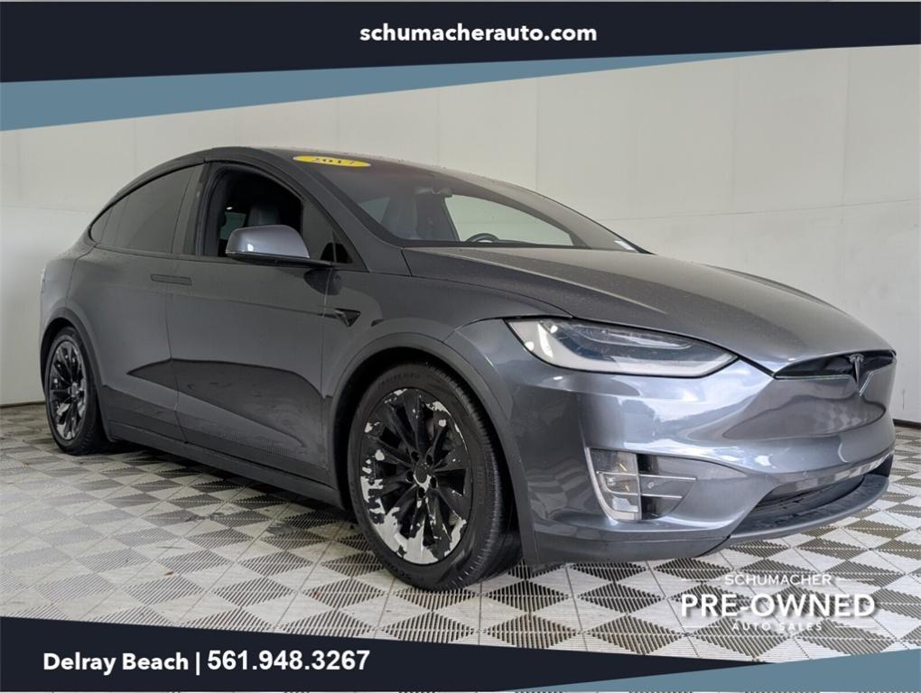 used 2017 Tesla Model X car, priced at $16,988