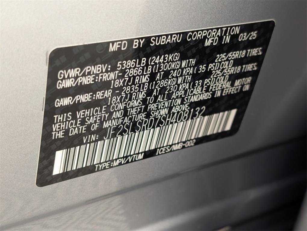 new 2025 Subaru Forester Hybrid car, priced at $41,770