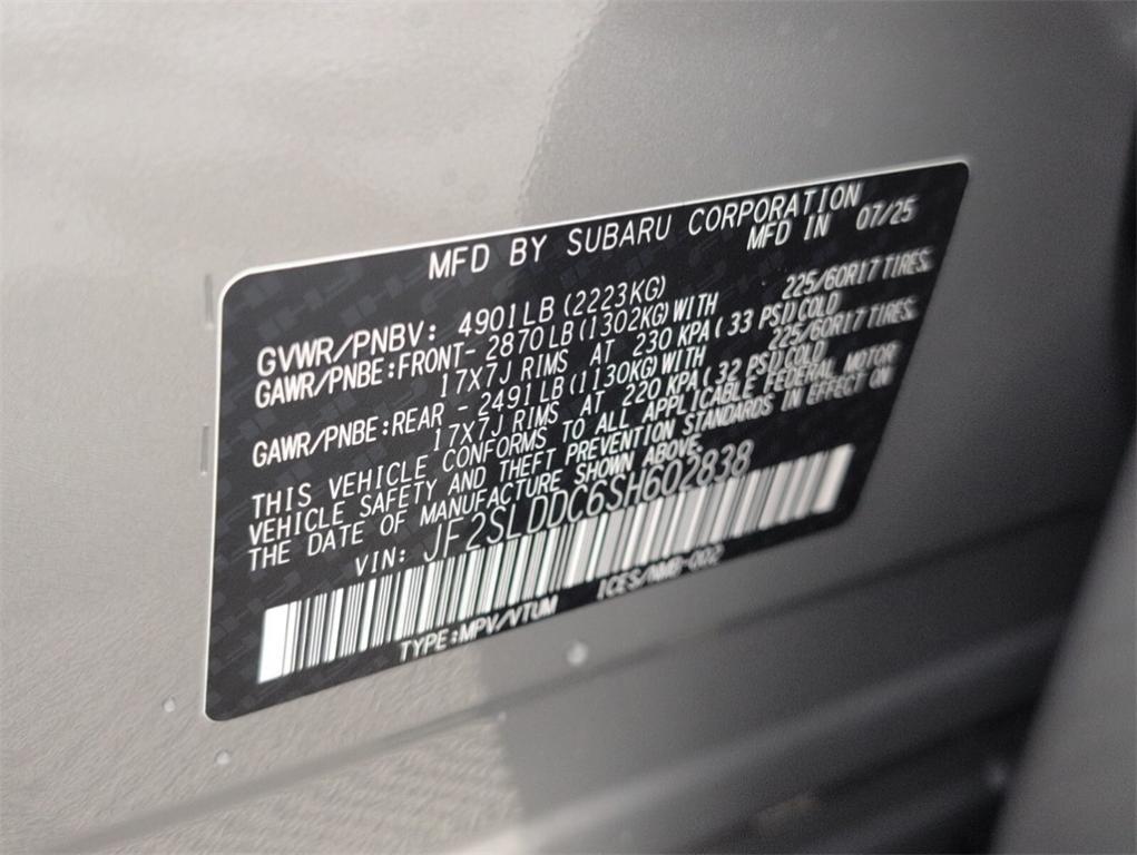 new 2025 Subaru Forester car, priced at $37,513