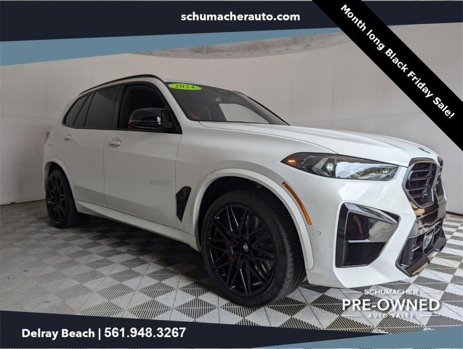 used 2024 BMW X5 M car, priced at $118,498