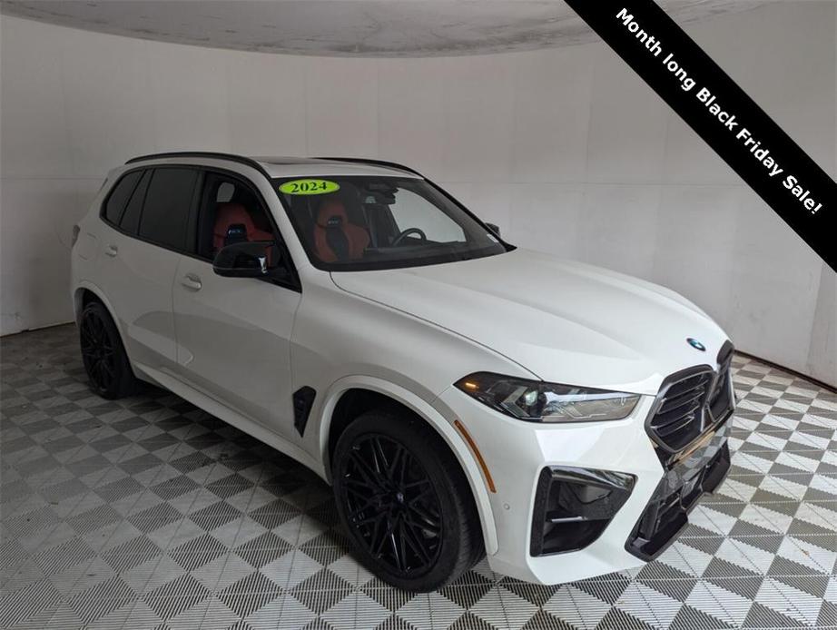 used 2024 BMW X5 M car, priced at $118,498