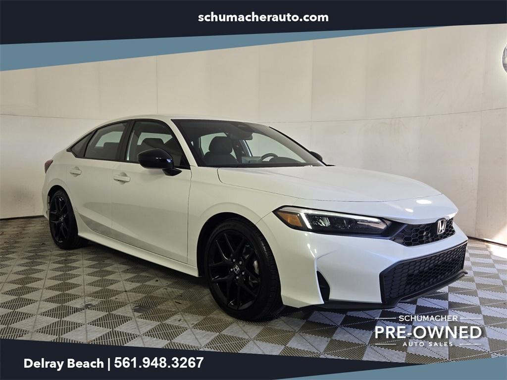 used 2025 Honda Civic car, priced at $25,000