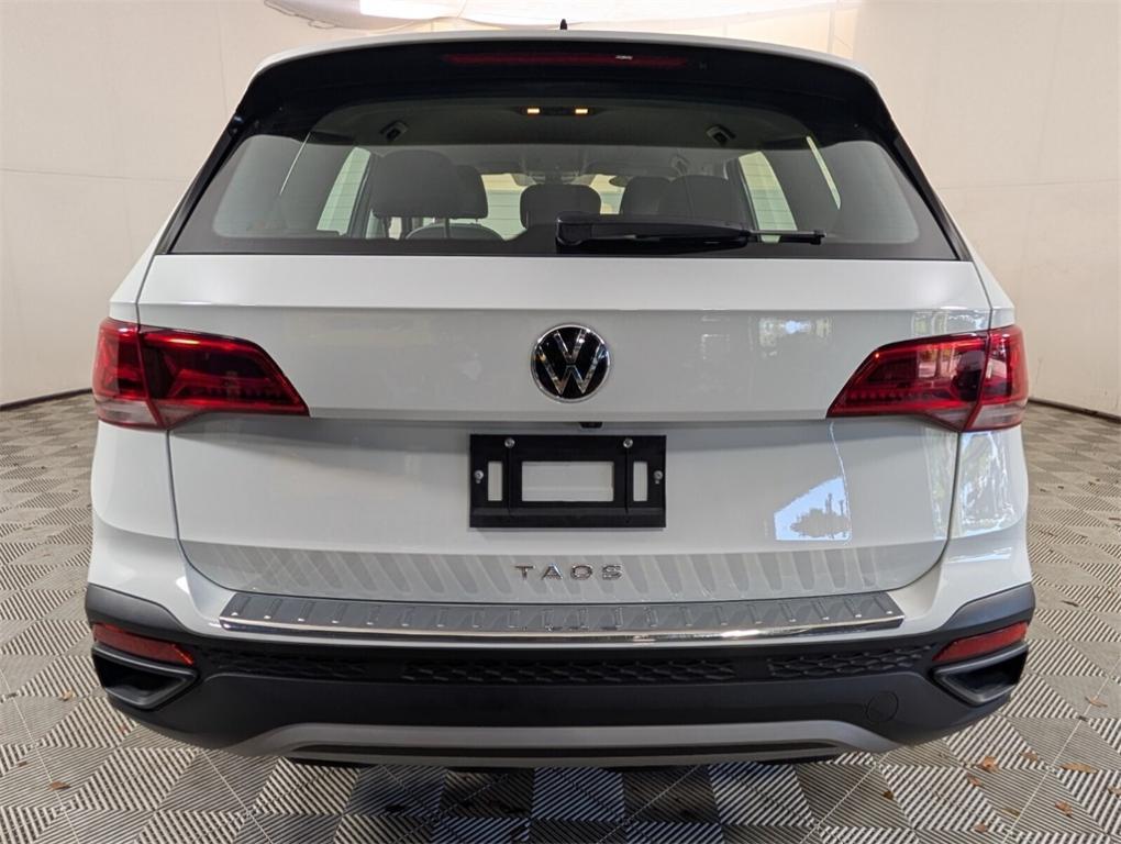 used 2024 Volkswagen Taos car, priced at $18,000