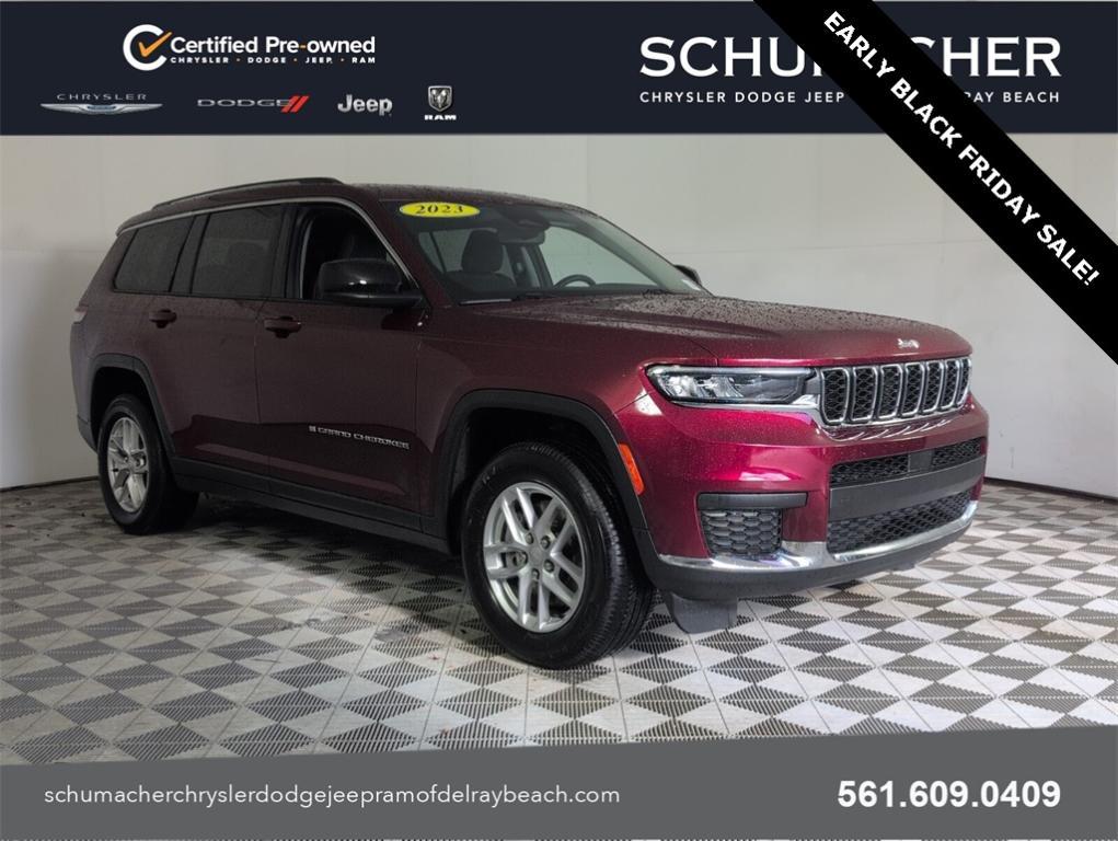 used 2023 Jeep Grand Cherokee L car, priced at $24,988