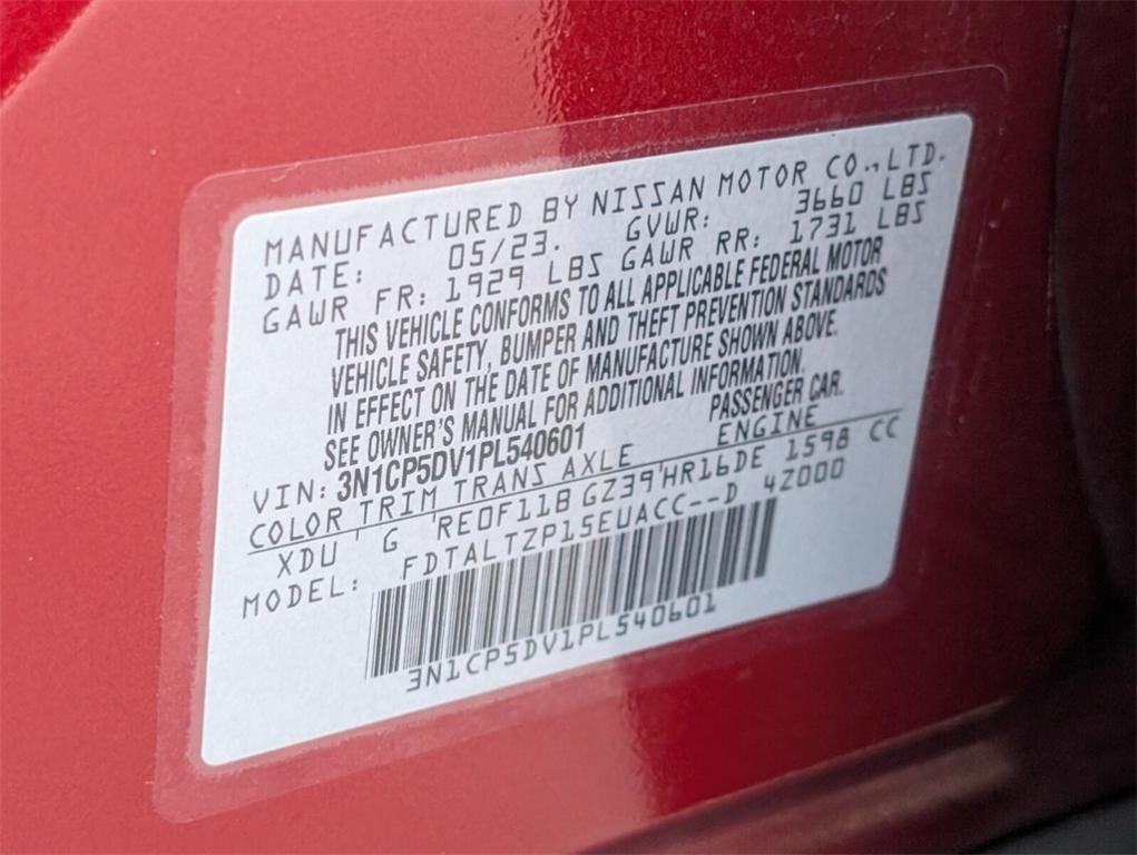 used 2023 Nissan Kicks car, priced at $14,974