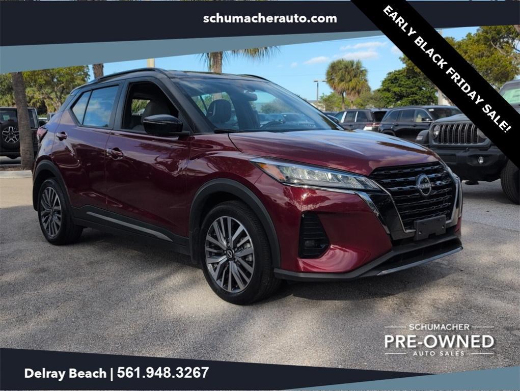 used 2023 Nissan Kicks car, priced at $16,998