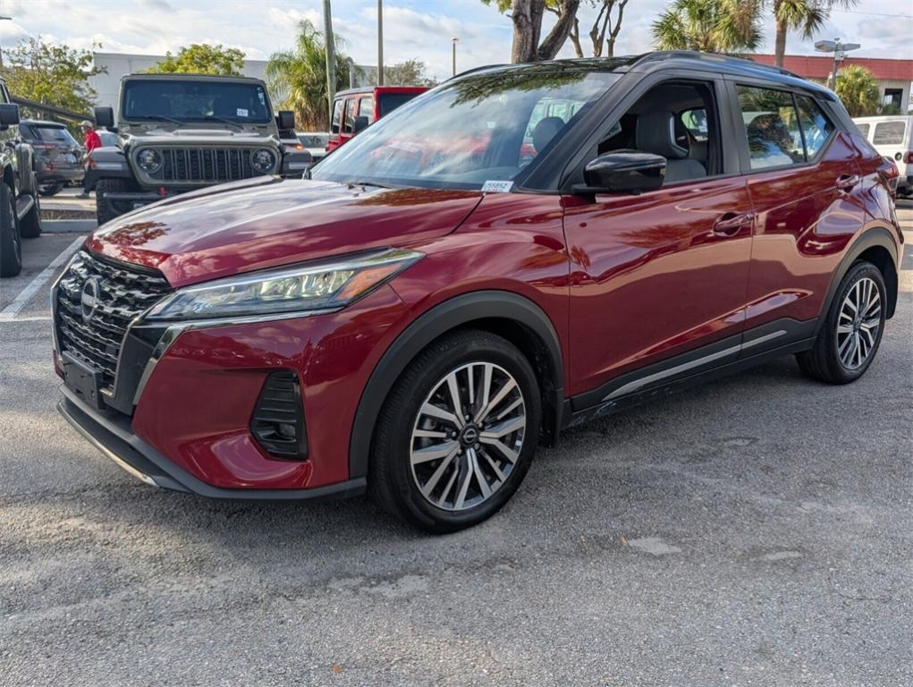 used 2023 Nissan Kicks car, priced at $14,974