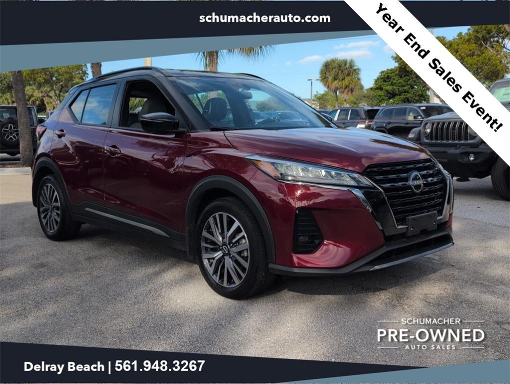 used 2023 Nissan Kicks car, priced at $14,974