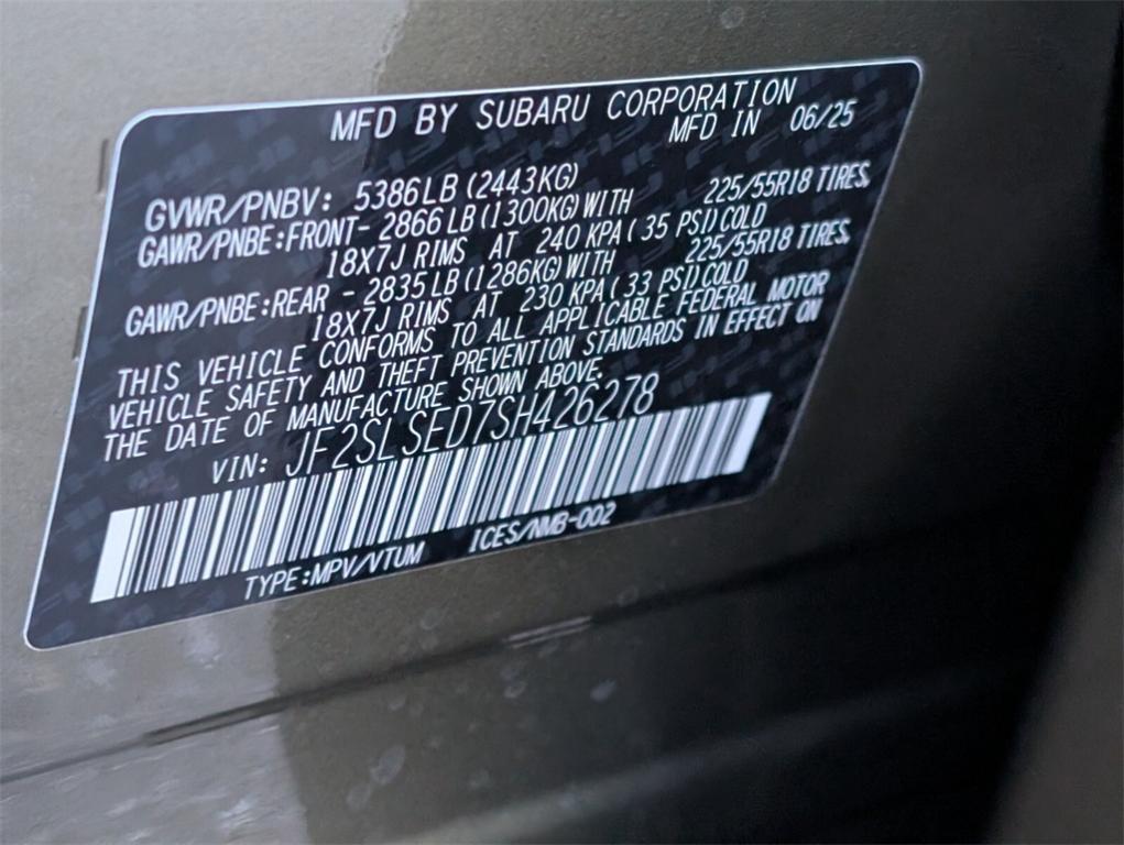 new 2025 Subaru Forester Hybrid car, priced at $38,902