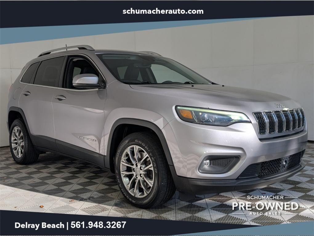 used 2021 Jeep Cherokee car, priced at $18,988