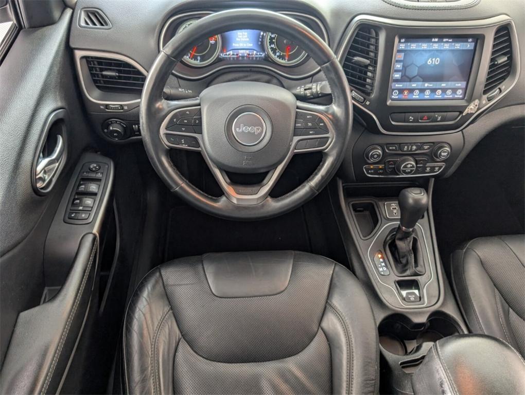 used 2021 Jeep Cherokee car, priced at $18,988