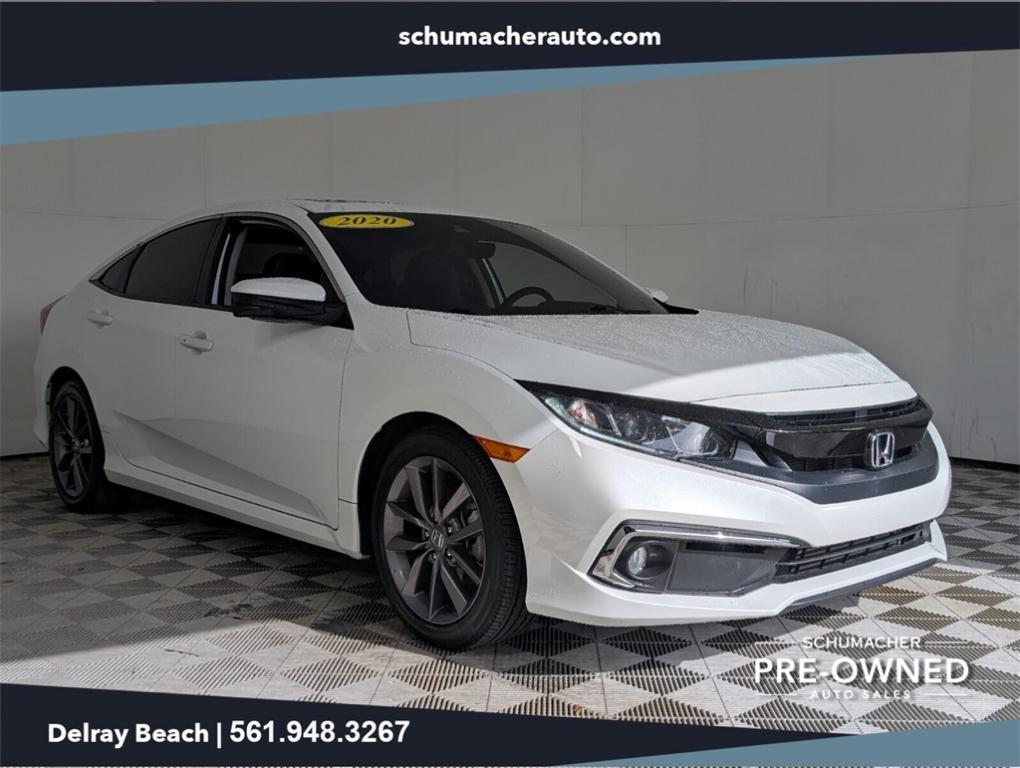used 2020 Honda Civic car, priced at $19,998