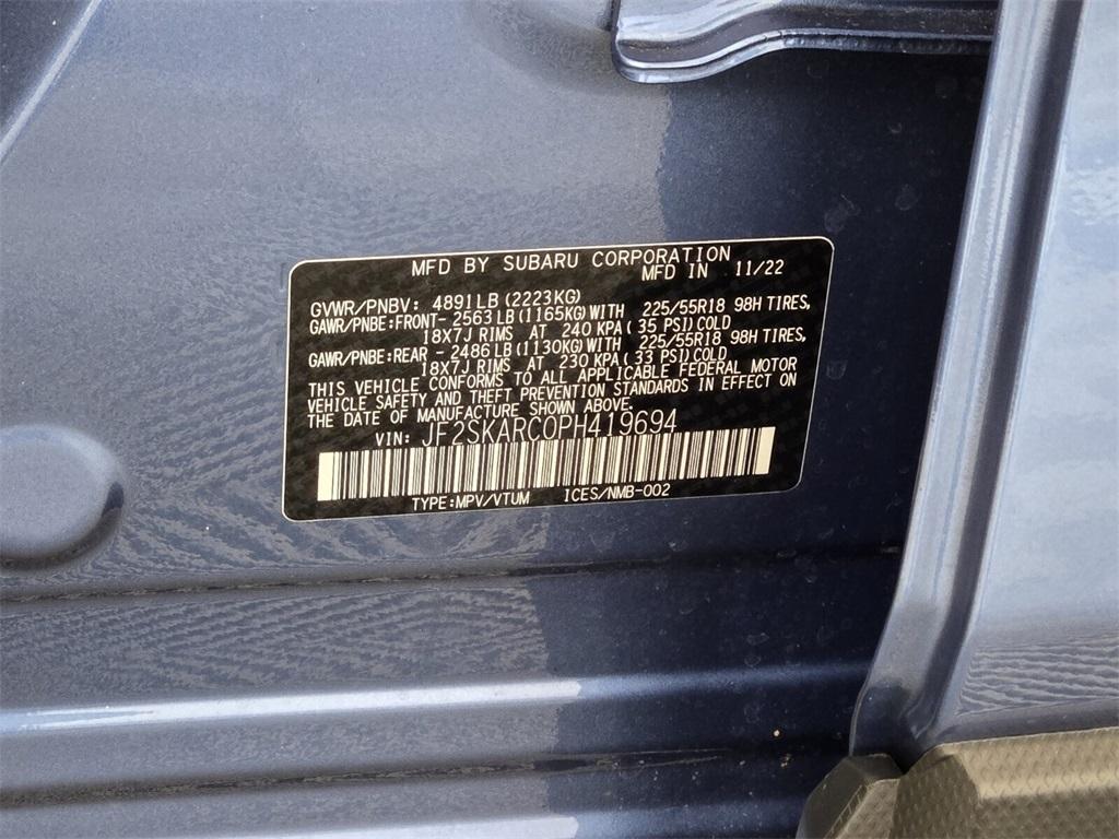 used 2023 Subaru Forester car, priced at $28,398