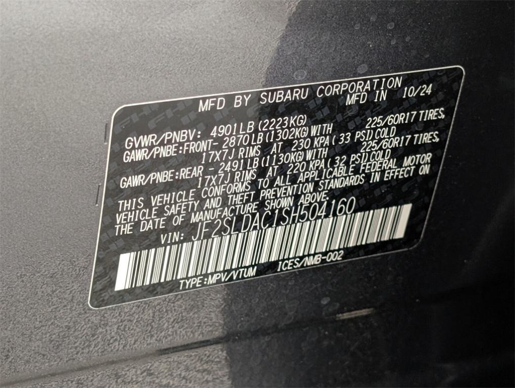 used 2025 Subaru Forester car, priced at $28,000