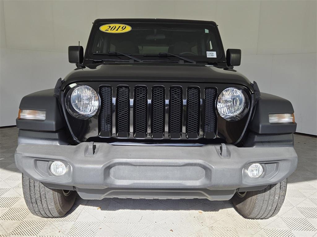used 2019 Jeep Wrangler Unlimited car, priced at $21,488