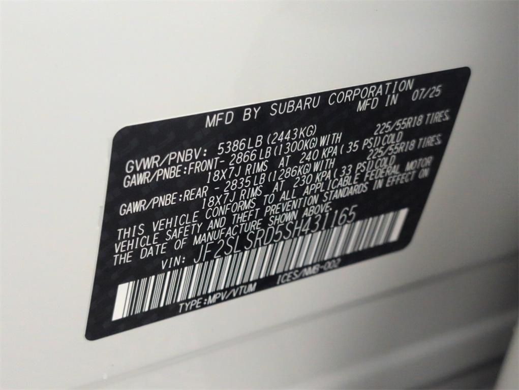 new 2025 Subaru Forester Hybrid car, priced at $40,086