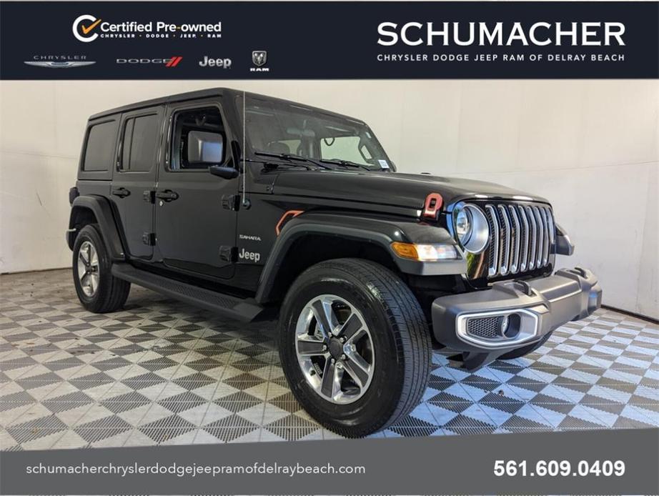 used 2021 Jeep Wrangler Unlimited car, priced at $34,988