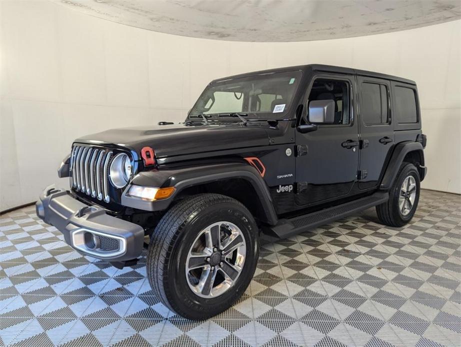 used 2021 Jeep Wrangler Unlimited car, priced at $34,988