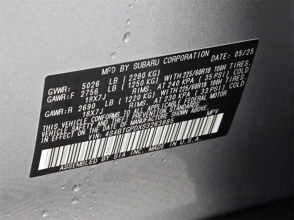 new 2025 Subaru Outback car, priced at $45,463
