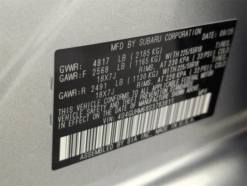 new 2025 Subaru Crosstrek car, priced at $36,121