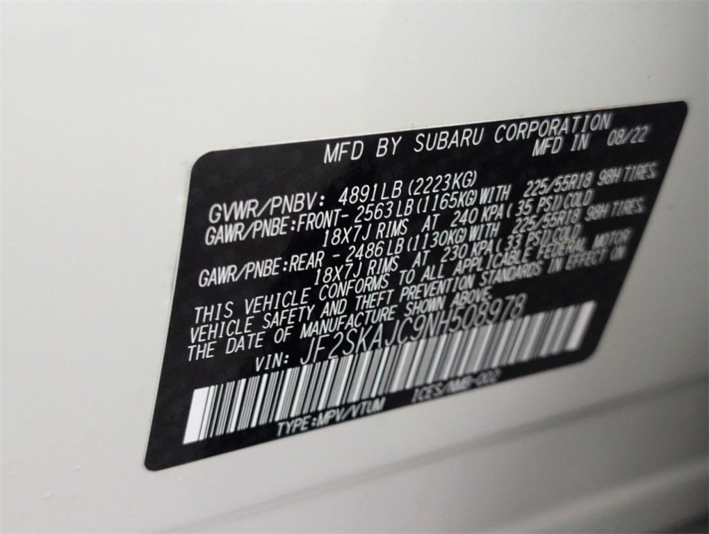 used 2022 Subaru Forester car, priced at $27,788