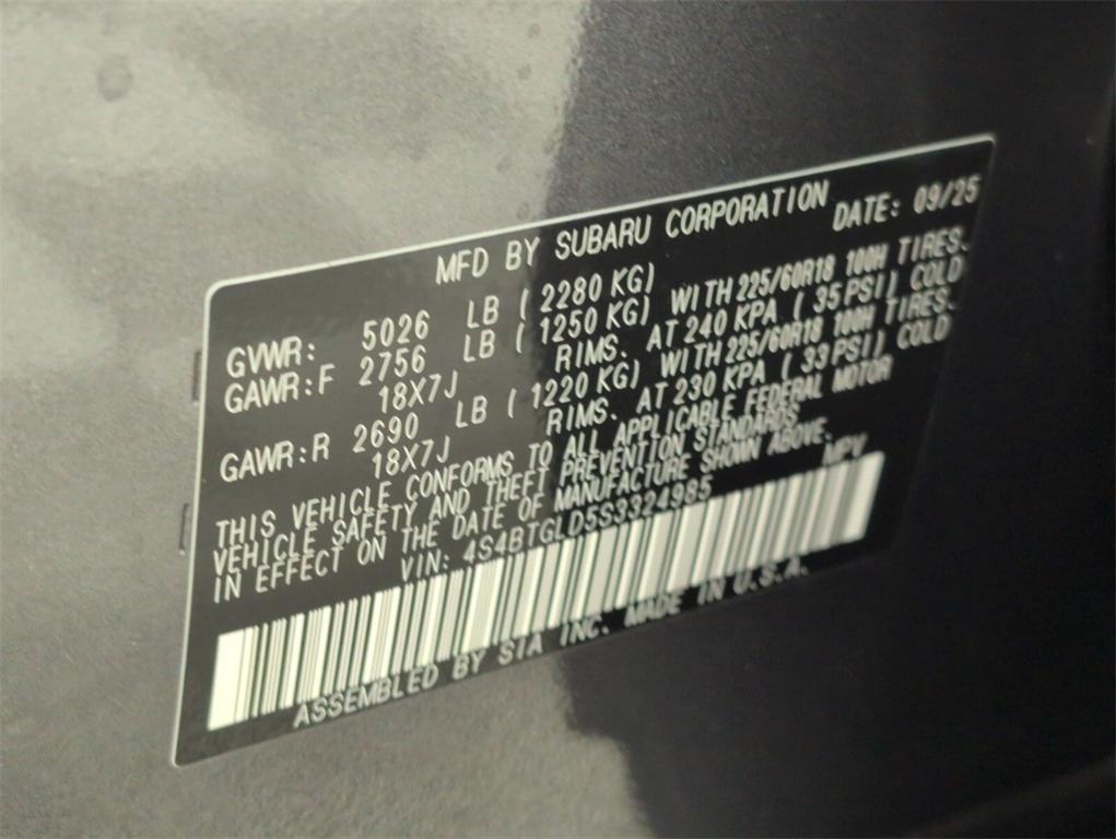 new 2025 Subaru Outback car