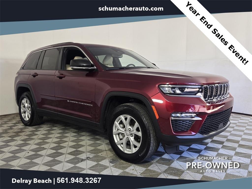 used 2023 Jeep Grand Cherokee car, priced at $19,398