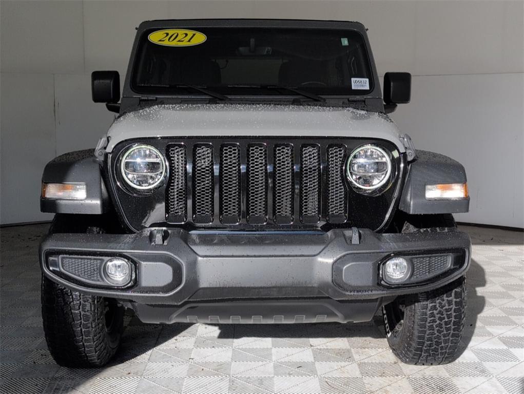 used 2021 Jeep Wrangler Unlimited car, priced at $26,988