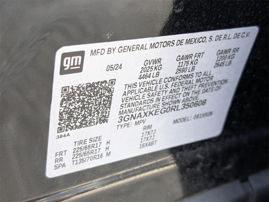 used 2024 Chevrolet Equinox car, priced at $19,488