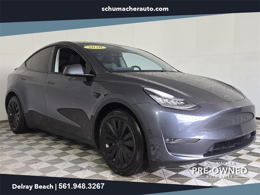 used 2020 Tesla Model Y car, priced at $19,998