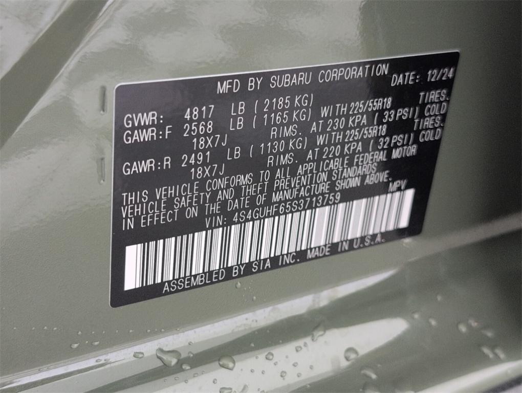 used 2025 Subaru Crosstrek car, priced at $28,988