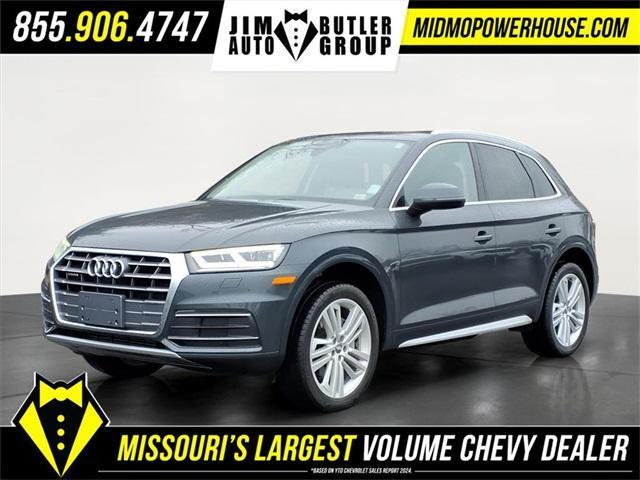 used 2018 Audi Q5 car, priced at $18,347