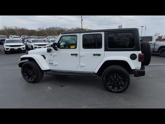 used 2021 Jeep Wrangler Unlimited 4xe car, priced at $34,198