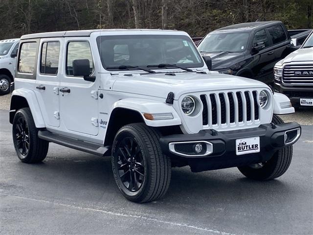 used 2021 Jeep Wrangler Unlimited 4xe car, priced at $34,198