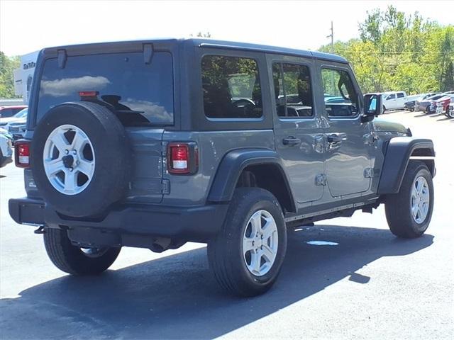 used 2022 Jeep Wrangler Unlimited car, priced at $30,340