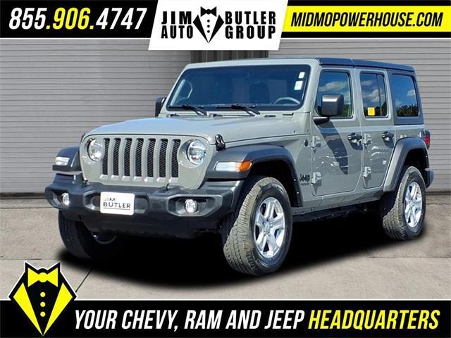 used 2022 Jeep Wrangler Unlimited car, priced at $30,340
