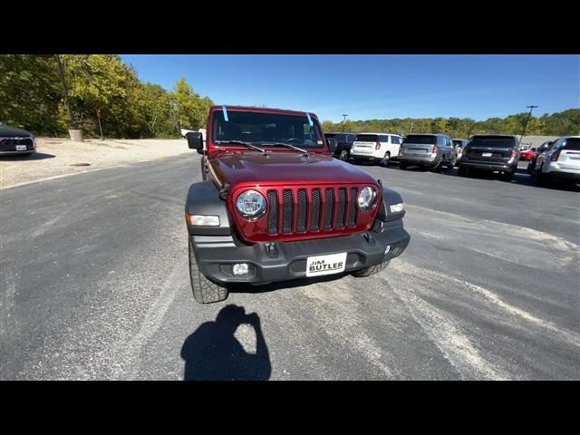 used 2021 Jeep Wrangler Unlimited car, priced at $28,932