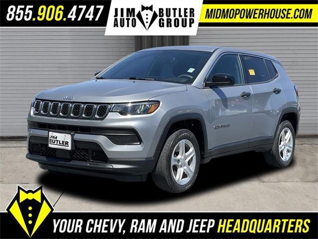 used 2024 Jeep Compass car, priced at $23,930