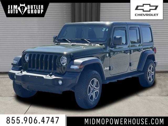 used 2020 Jeep Wrangler Unlimited car, priced at $32,690