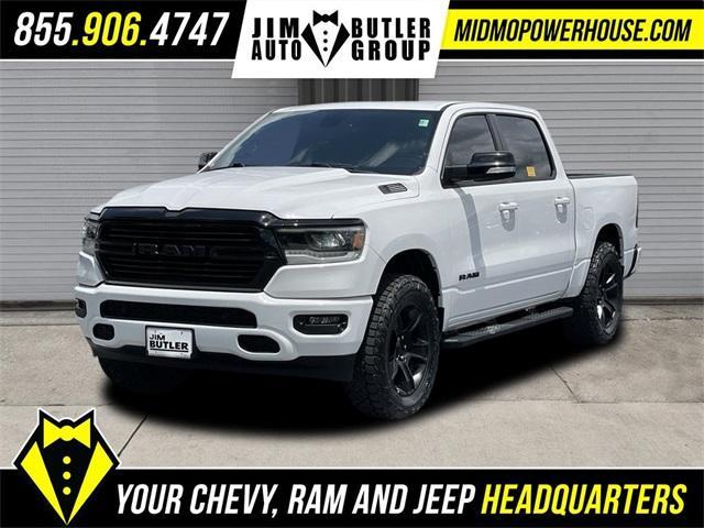 used 2021 Ram 1500 car, priced at $33,850